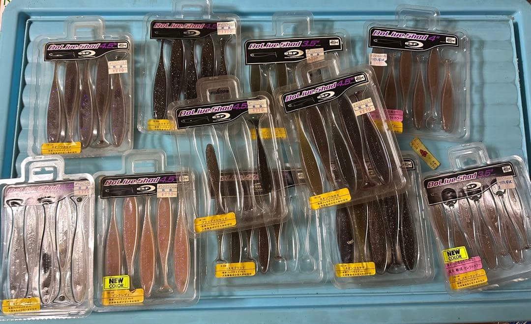 バス釣りワームセット　100袋以上