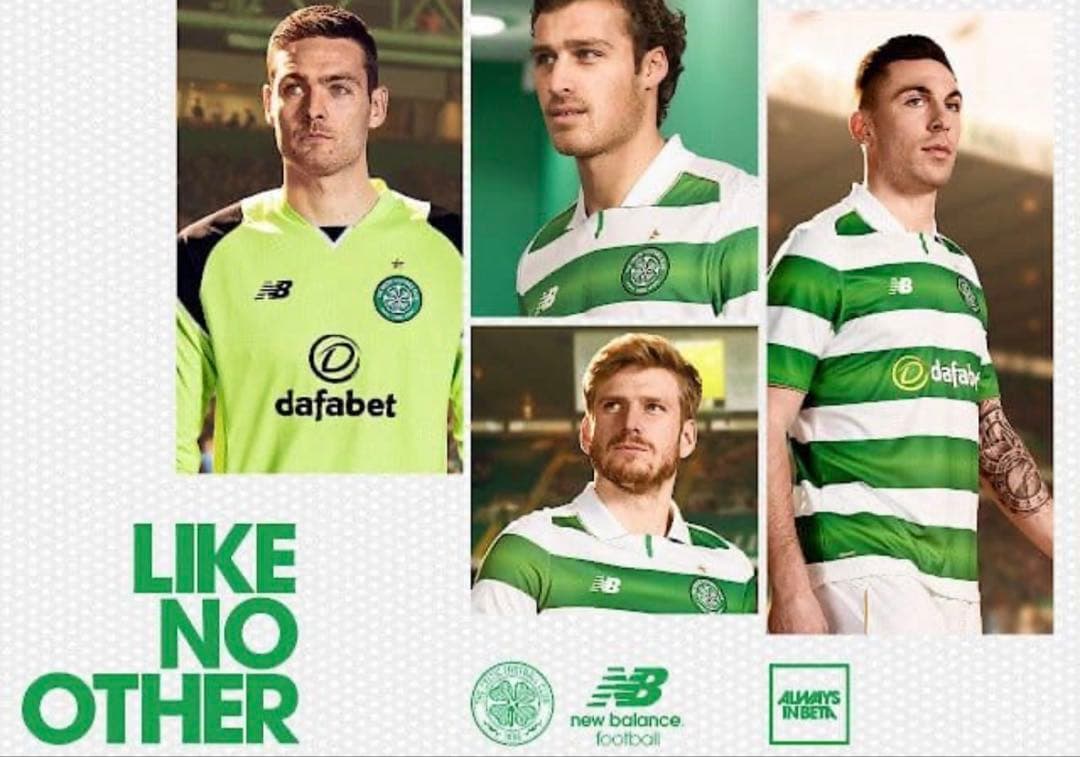 【new balance】セルティックFC 16/17シーズン ホームユニホーム