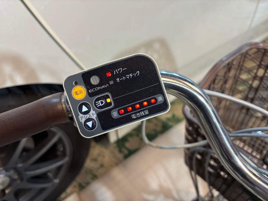 【直接引渡】Panasonic 電動アシスト三輪車　かろやかライフEB