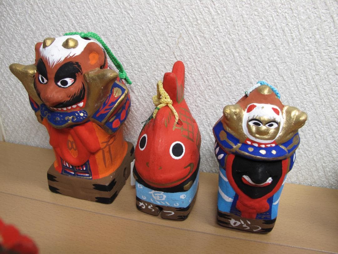 唐津くんち　からつ曳山人形6個　土鈴5個　合計11個　郷土玩具　おまとめ
