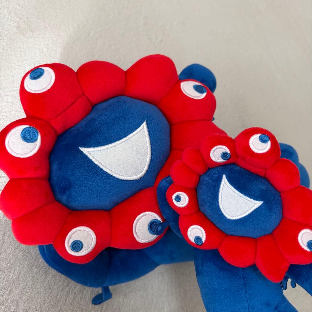 ミャクミャクくじ　寝そべりぬいぐるみ　2等3等セット　大阪万博　タグ付き