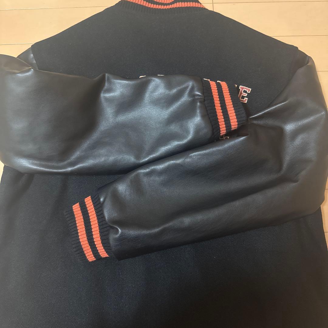 RIIZE VARSITY JACKET スタジャン ブラック/オレンジ