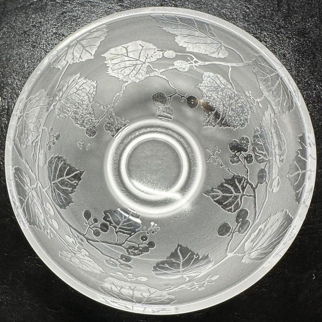 ★北一ガラス！茶道具！ガラス 茶碗・茶入！紙箱/栞付！★