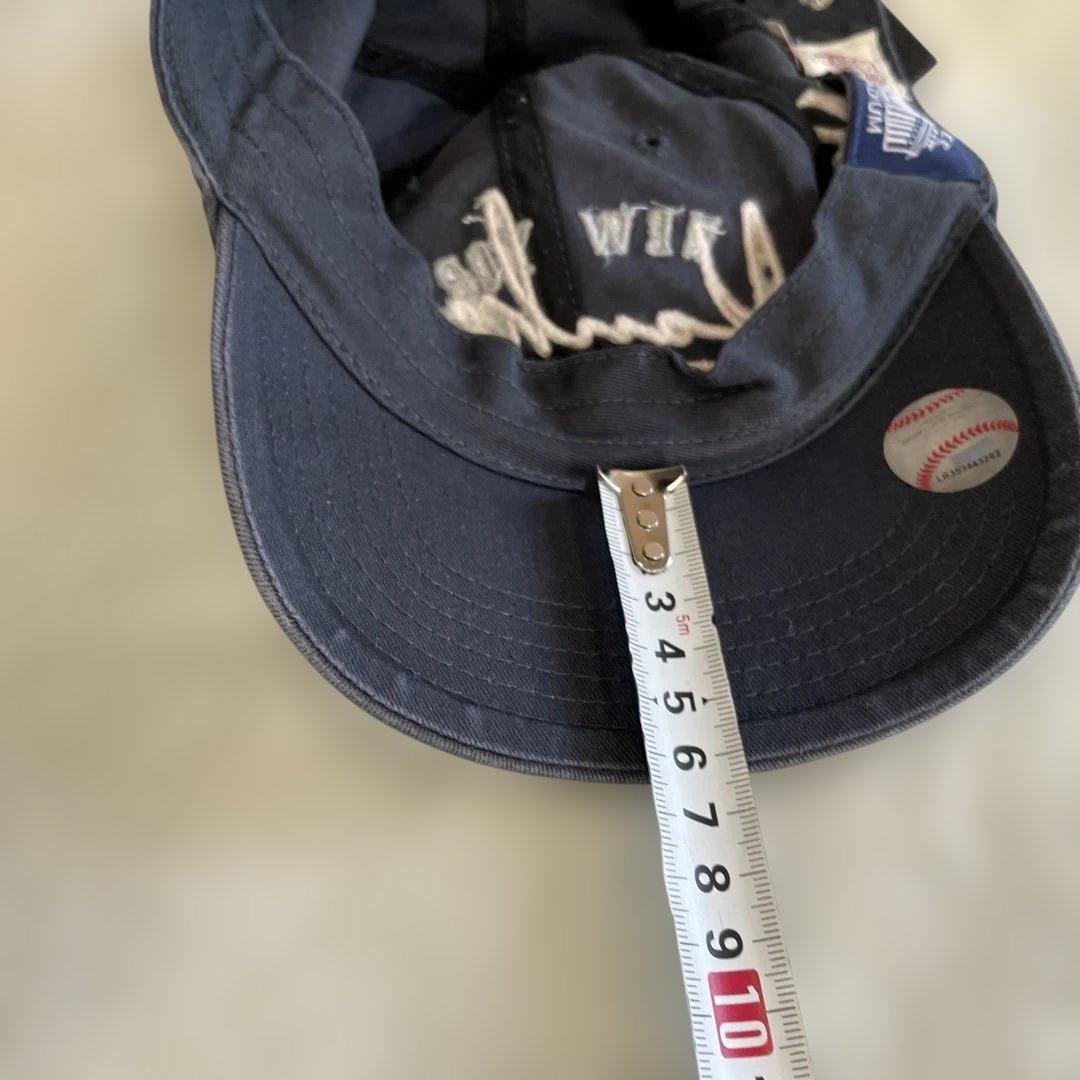 極希少❗️47 キャップ　ニューヨークヤンキース　スタジアム販売品　ライトネイビー