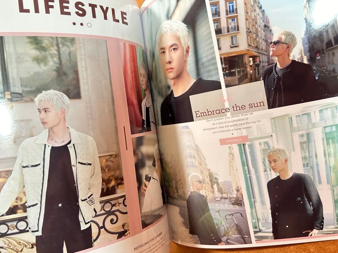 陳情令　王一博2023パリファッションウィーク時装週写真集③