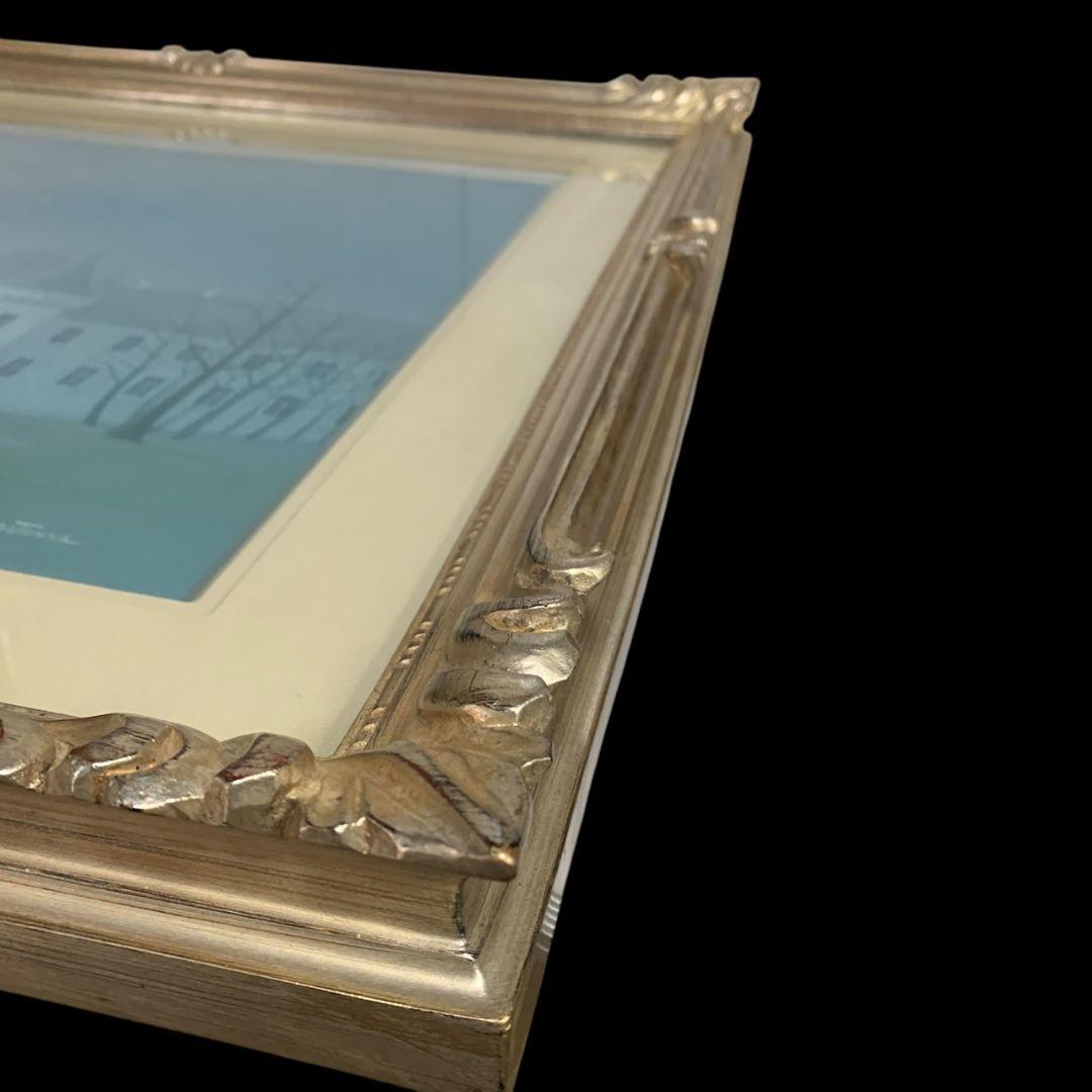 絵画 松浦敬文 水辺の城 （希望）10号 油彩画 油絵 風景画 開運 風水画