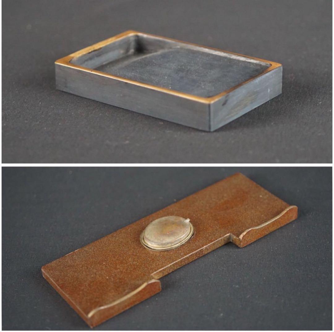 時代漆器 平安貴族蒔絵 梨地 御硯箱 共箱 極上品 旧家蔵出