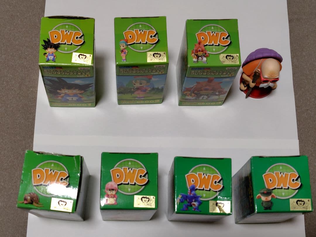 ドラゴンボール ワーコレフィギュア 出会いと旅立ち編 全8種 セット