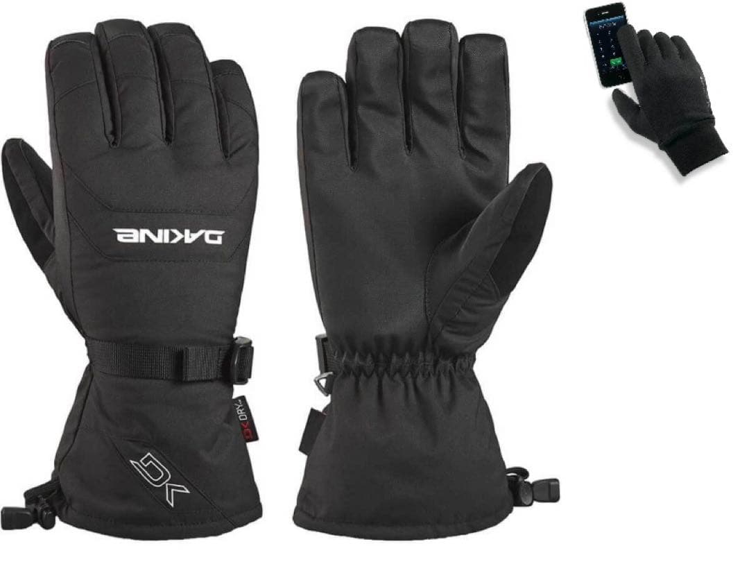 送料無料 新品 DAKINE SCOUT ５本指 スノーグローブ L BLK