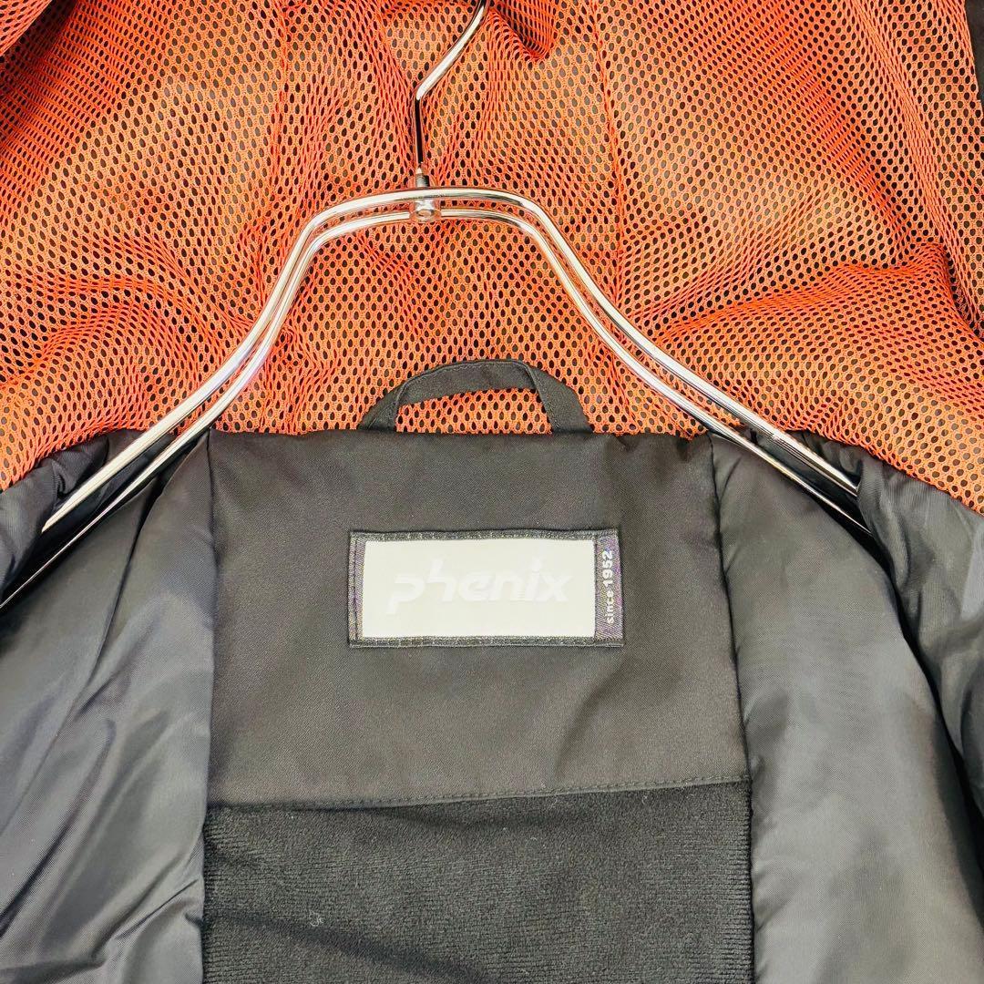 2571【美品】フェニックス スキーウェア メンズ ジャケット 中綿　ブラック