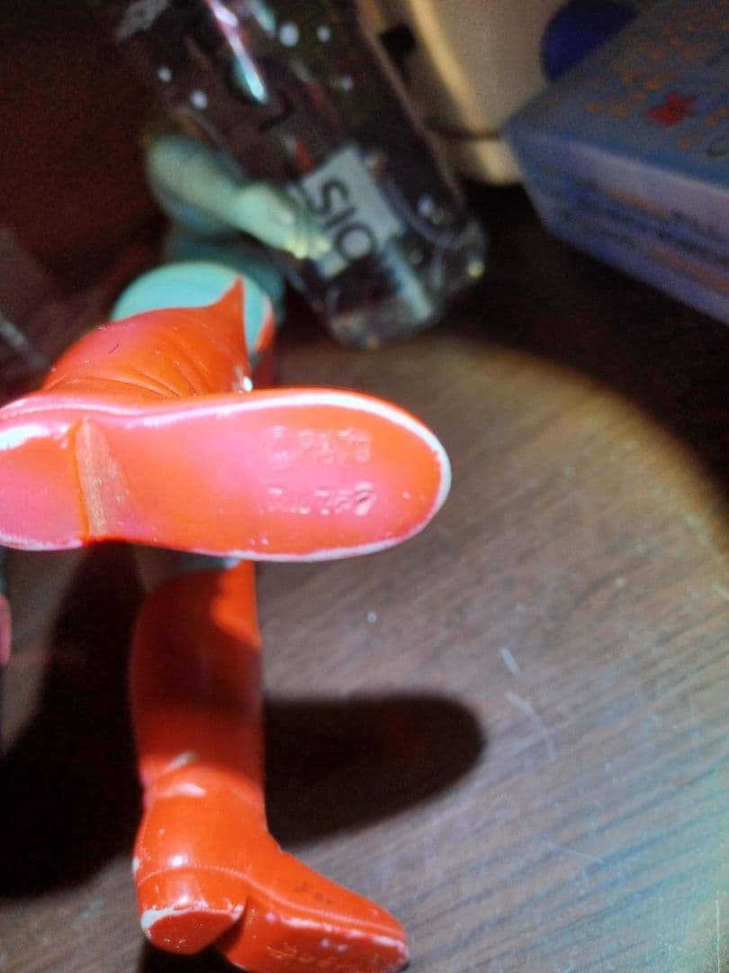 昭和購入物)ウルトラの母(身長約29cm)　ブルマァク　ソフビ