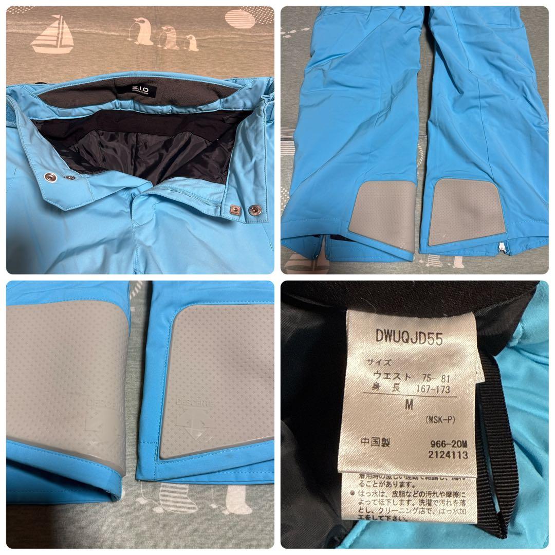 OGSAKA DESCENTE スキーウェア 上下 Mサイズ 紺/白/水色