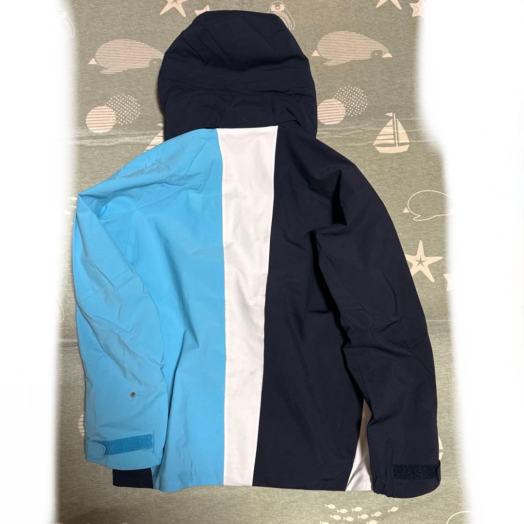 OGSAKA DESCENTE スキーウェア 上下 Mサイズ 紺/白/水色