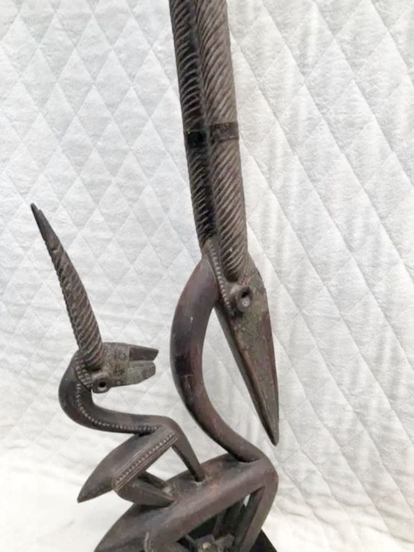 マリ共和国バンバラ族チワラダンスィングヘッドドレス  値引ました。