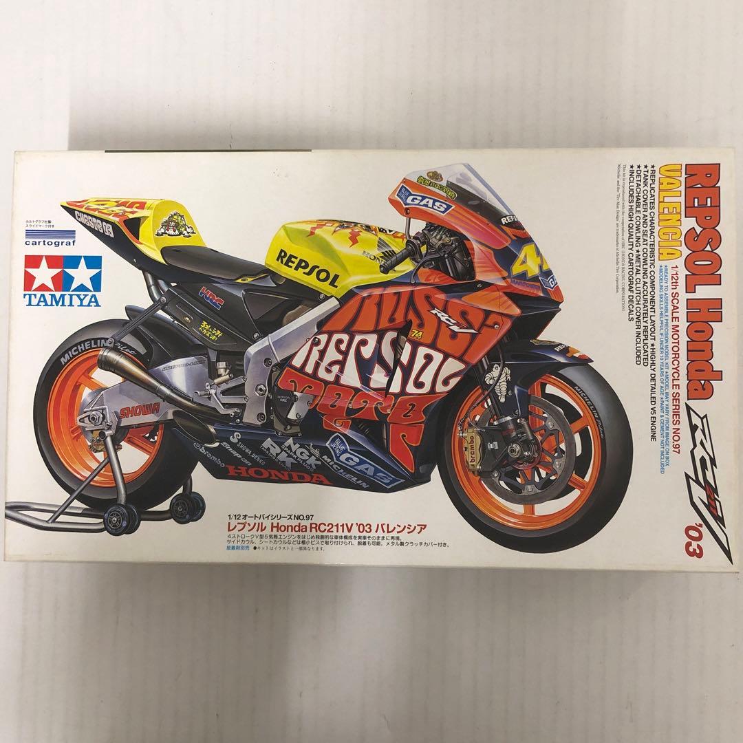 タミヤ 1/12 NO.97 レプソル ホンダRC211V '03 バレンシア