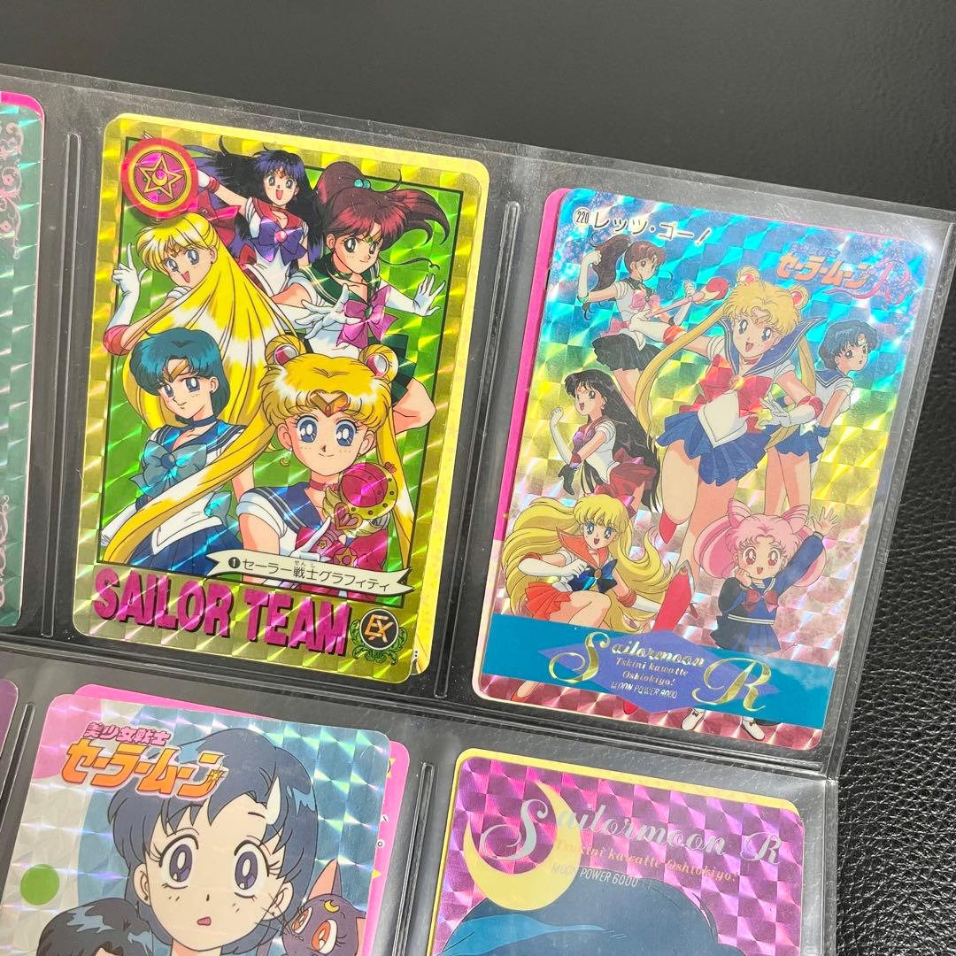 【まとめて大量189枚セット】美少女戦士セーラームーンカード トレカ キラ含む