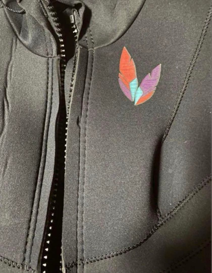 ROXY ロキシー フルスーツ フロントジップ フード付き 3mm