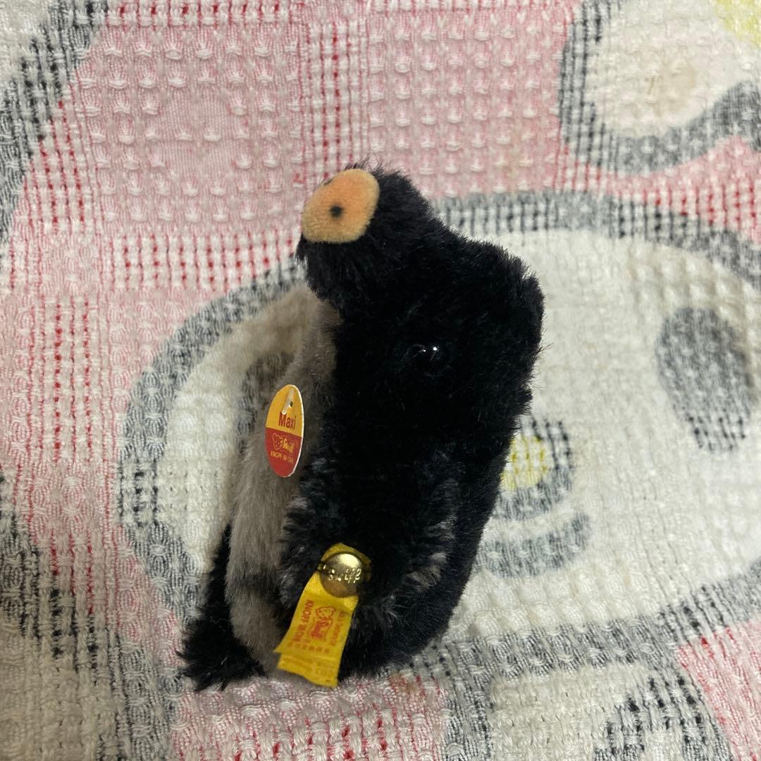 シュタイフ　Maxi 032806 モグラ　ぬいぐるみ　中古品