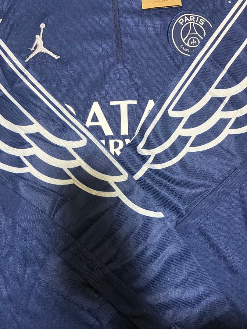 新品 パリ・サンジェルマン ジャージ 長袖 青　Sサイズ