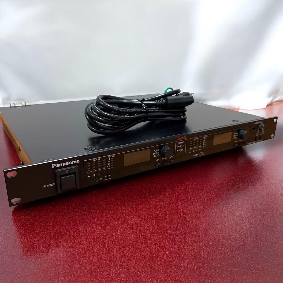 ☆希少動作品 パナソニック WX-DR120 デジタルワイヤレス受信機 据置型