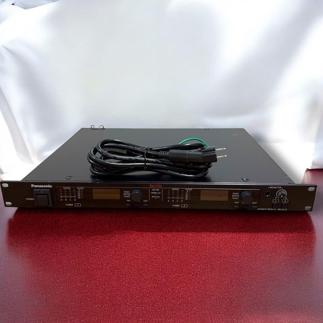 ☆希少動作品 パナソニック WX-DR120 デジタルワイヤレス受信機 据置型