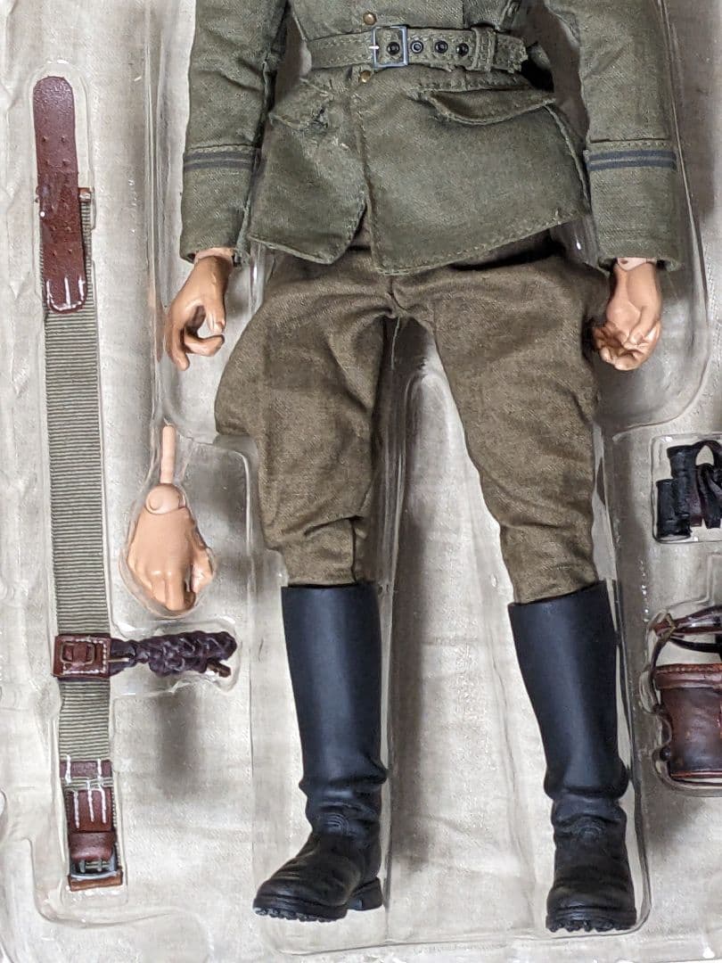 日本軍　陸軍　将校 軍服　ミリタリーフィギュア　中川三郎 中古　パーツ有り