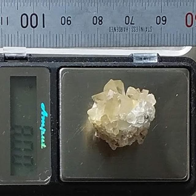8g　バライト　母岩付き　鉱物標本　美品