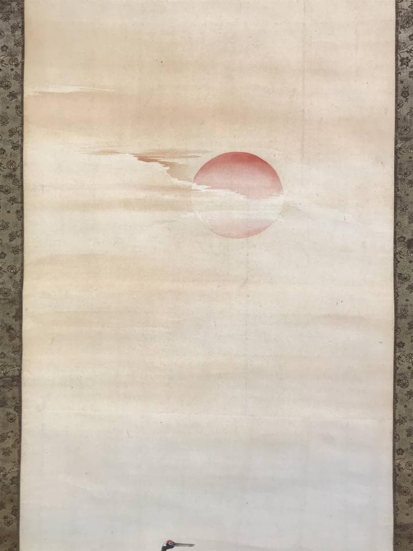 中山集鐐 /高砂図/双鶴図/対幅/正月掛軸/掛軸/名家伝来/AE-229