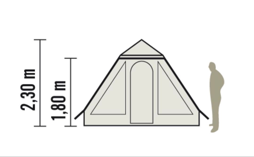 Cabanon コットンテント　ピラミッドテント