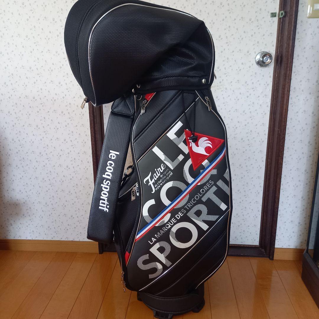 le coq sportif キャディバッグ 黒