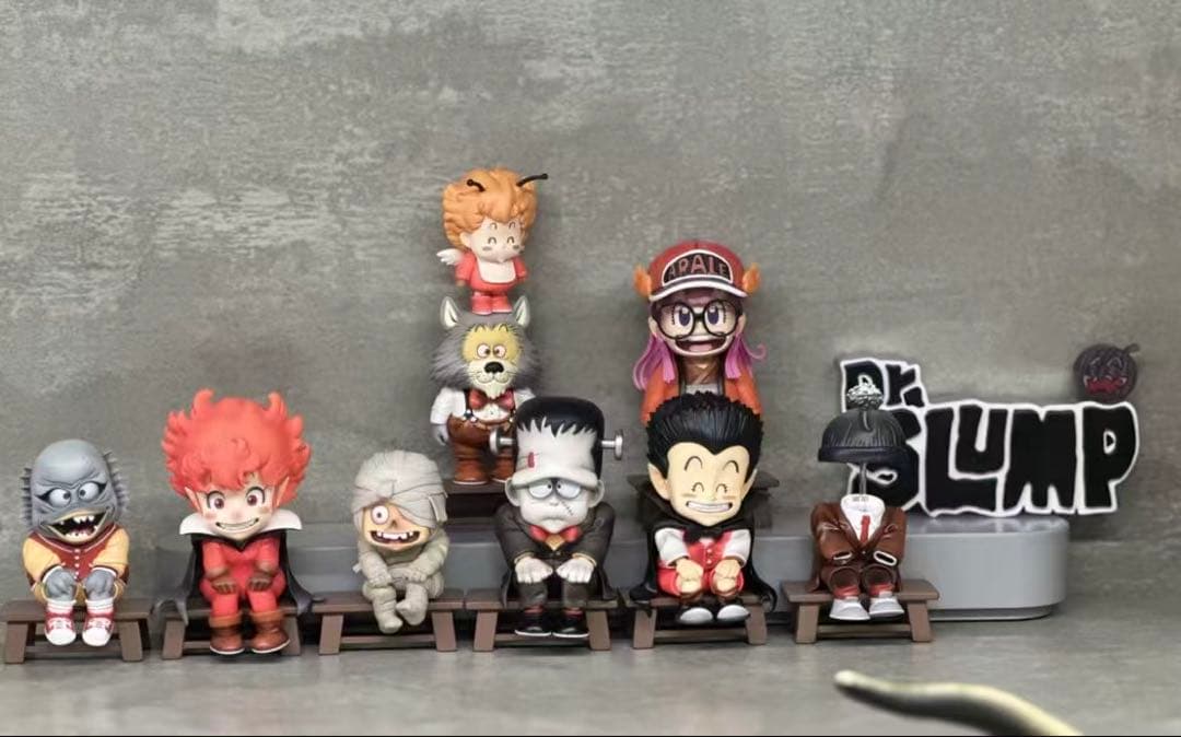 Dr.スランプ Zor-STUDIO Dr. Slumpハロウィン8点フィギュア