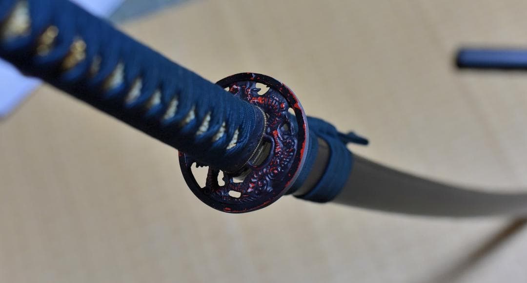 模造刀二振り、日本刀、サムライ、玩具　鬼滅の刃