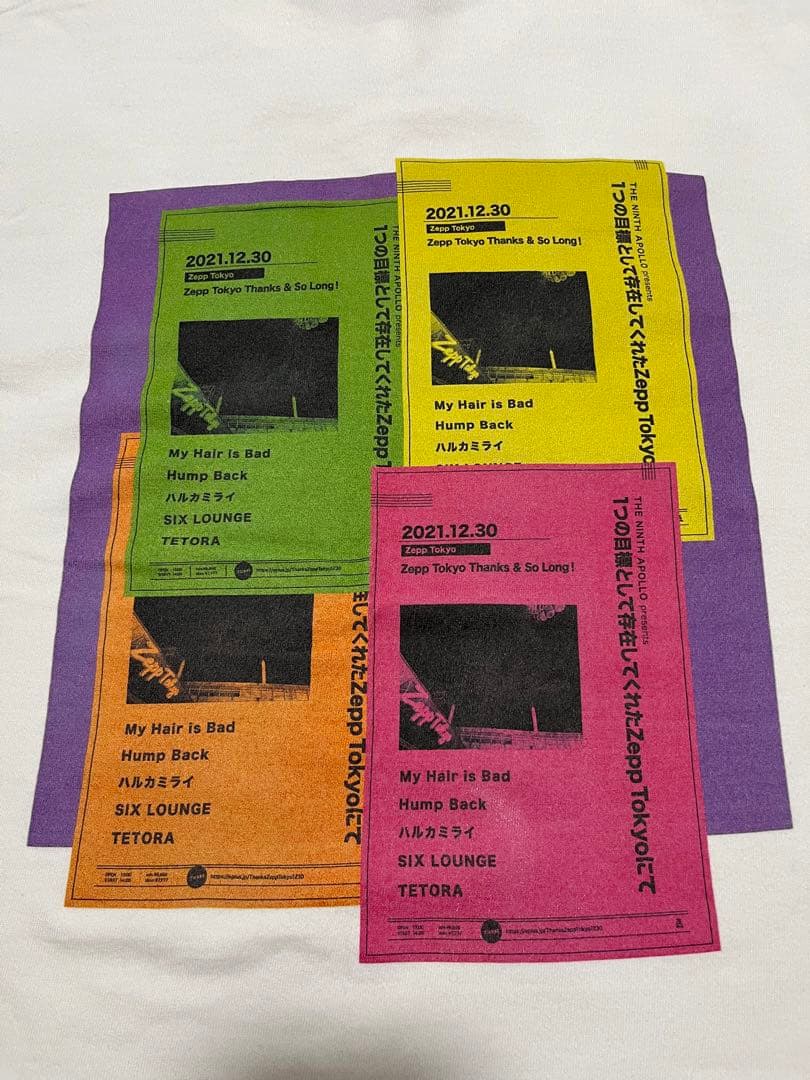 【レア品】THE NINTH APOLLO Tシャツ　ハルカミライ