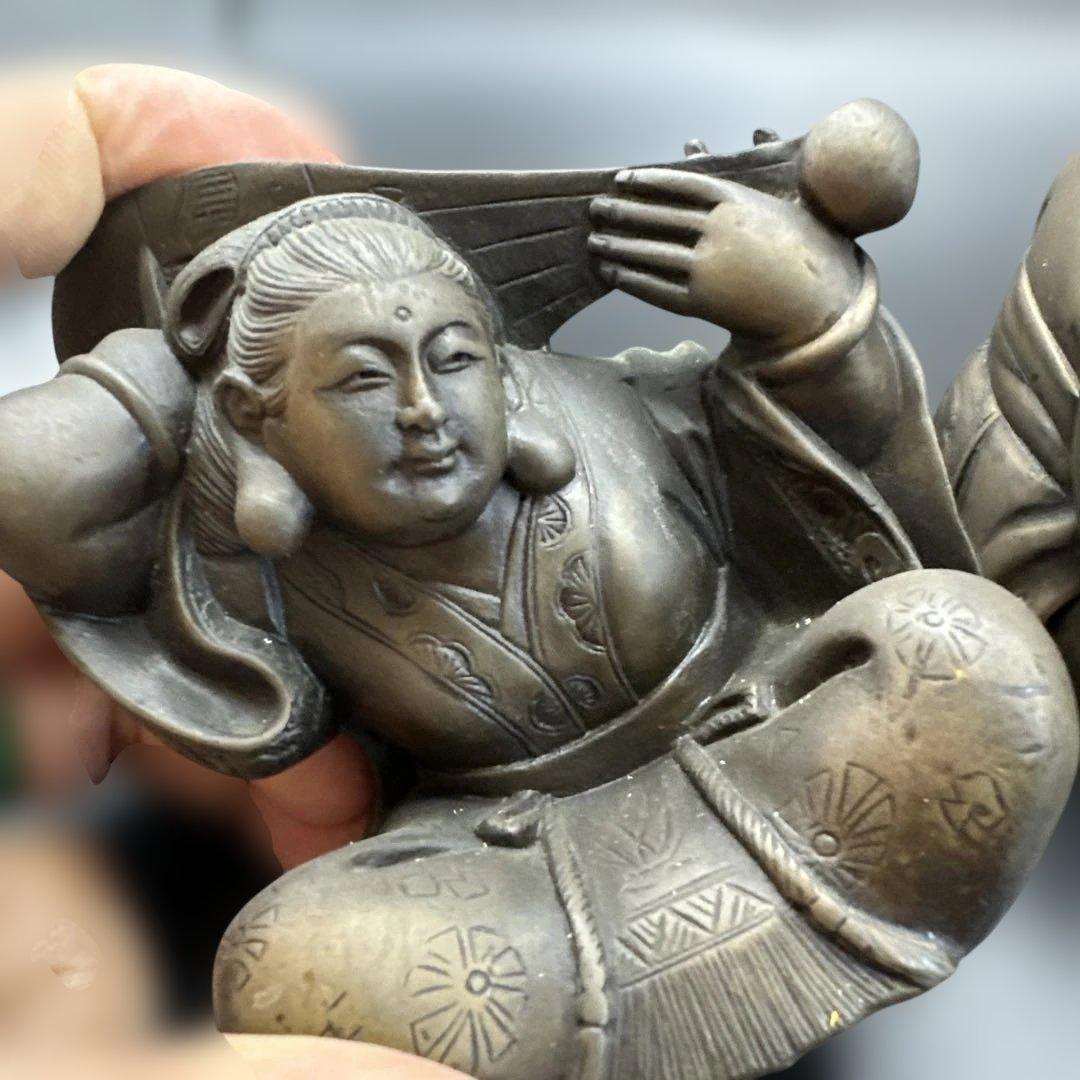 置物，銅，中国？ インテリア，ブロンズ，金工