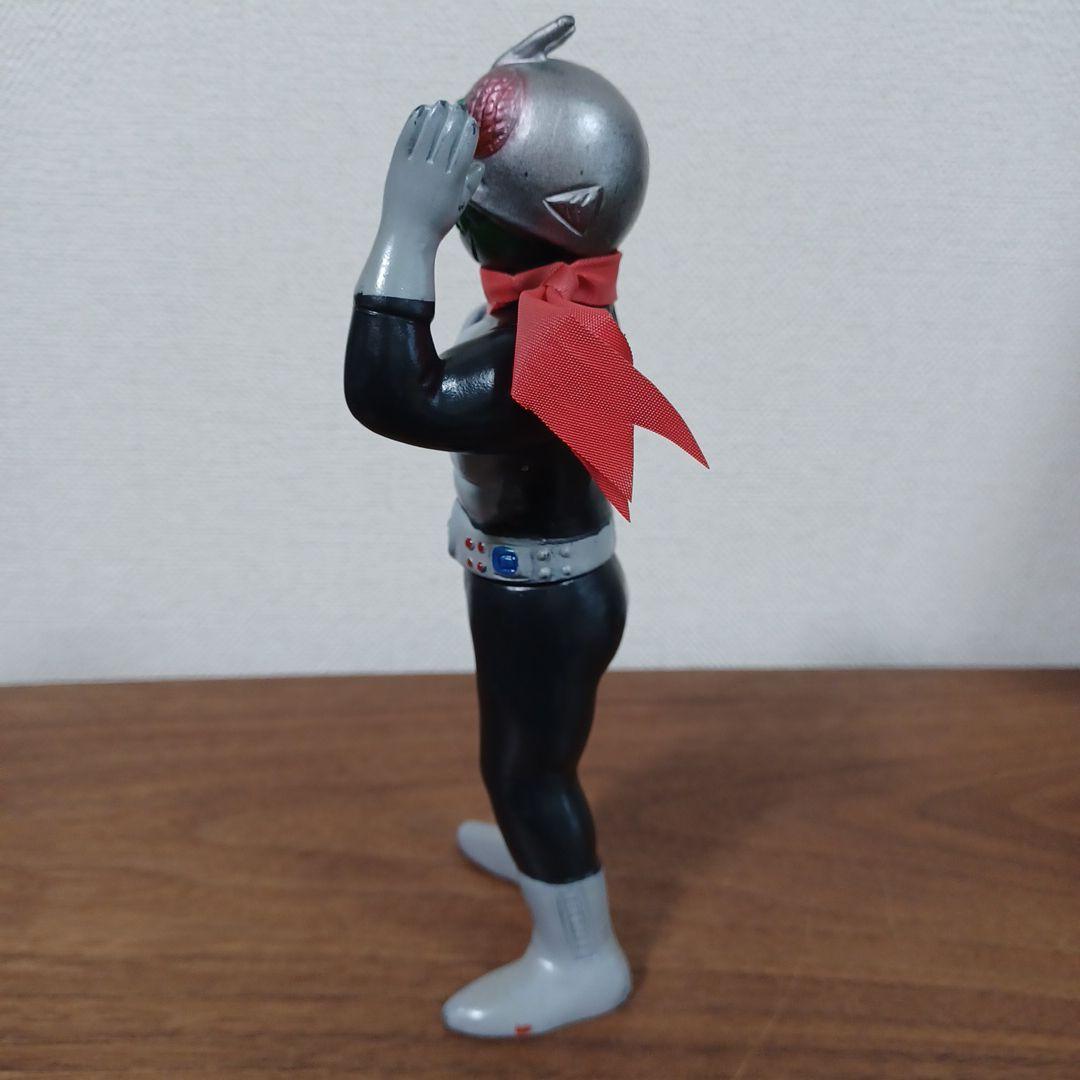 無版権　通称「盆踊りライダー」パチモノ希少美品ソフビフィギュア