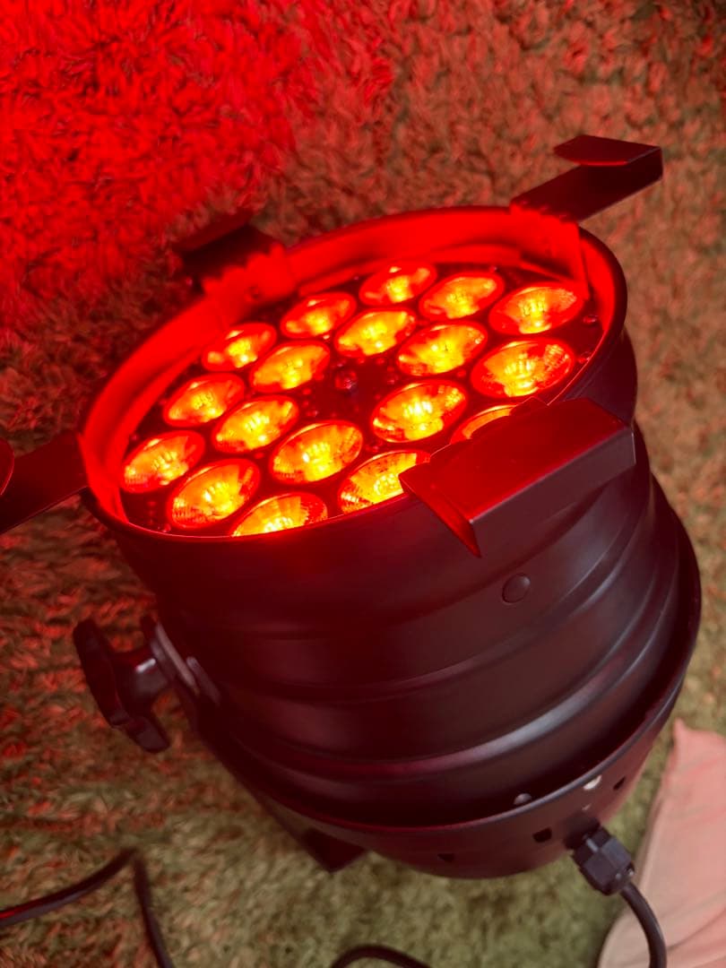 DJ機材 DMX LED Par 64 18 4in 18w