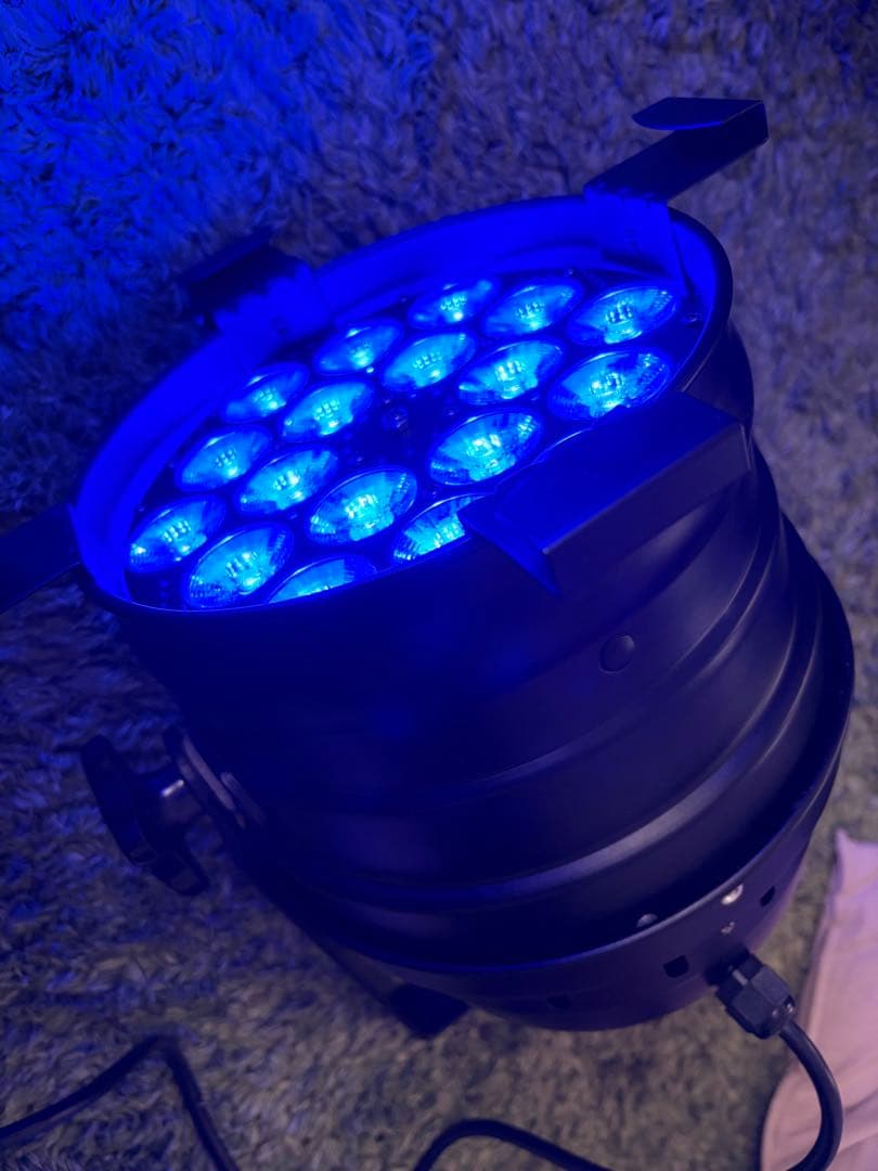 DJ機材 DMX LED Par 64 18 4in 18w