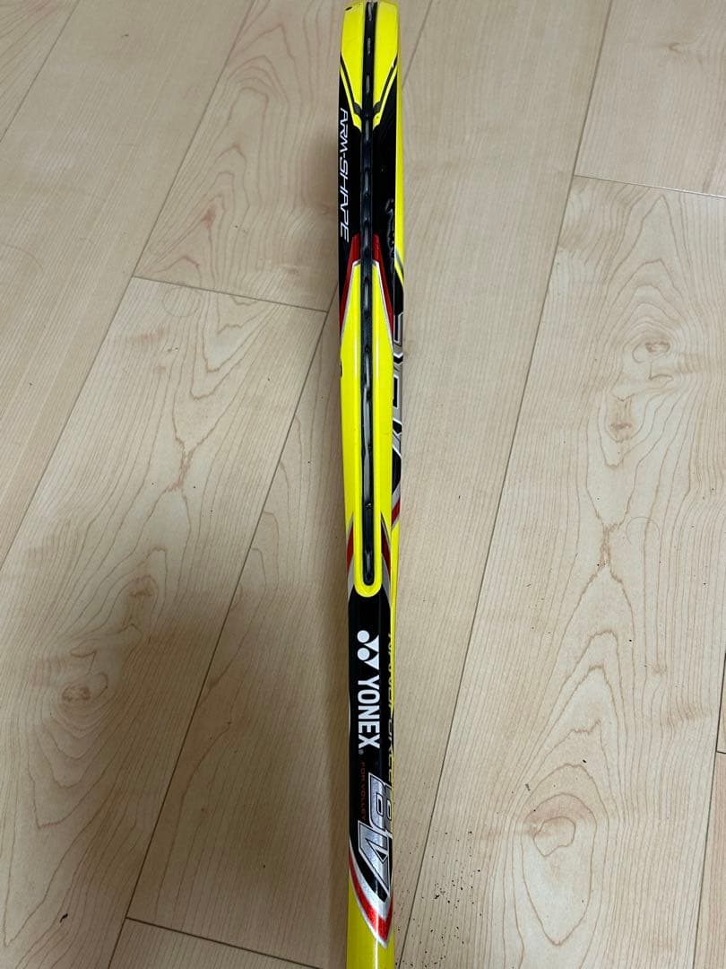 ソフトテニス　ラケット　YONEX ナノフォース8v イエロー