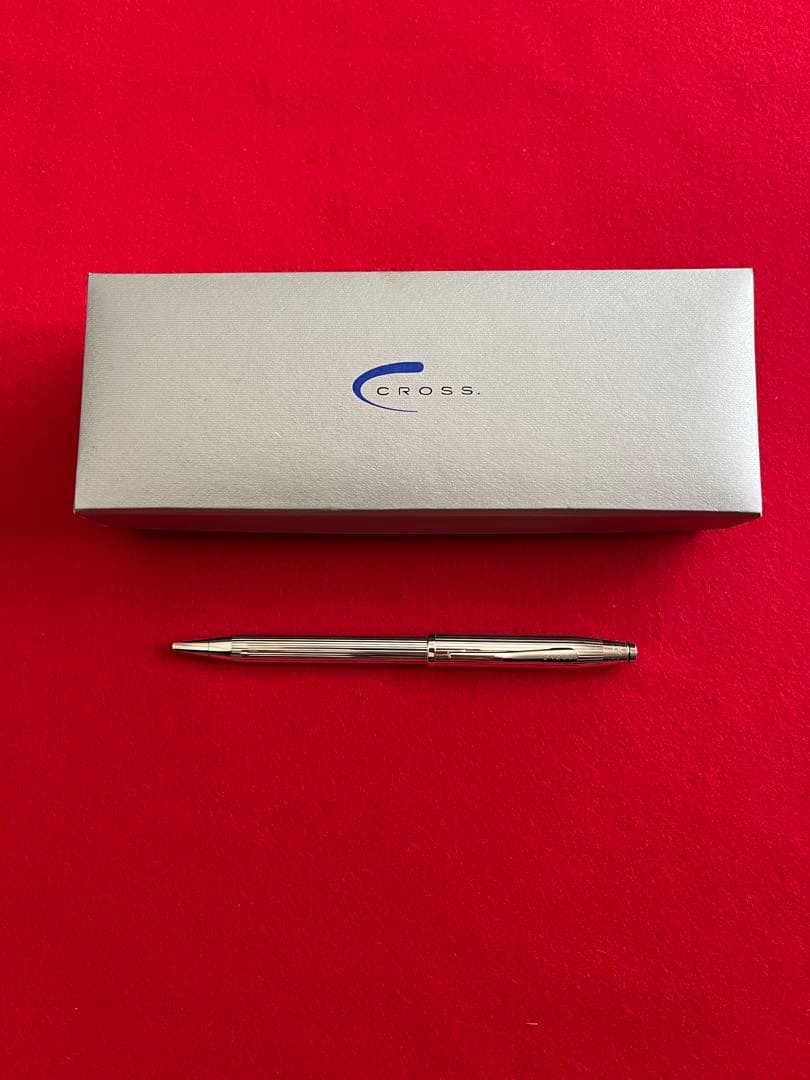 極美品‼️クロスボールペン センチュリー２スターリングシルバー ❗️
