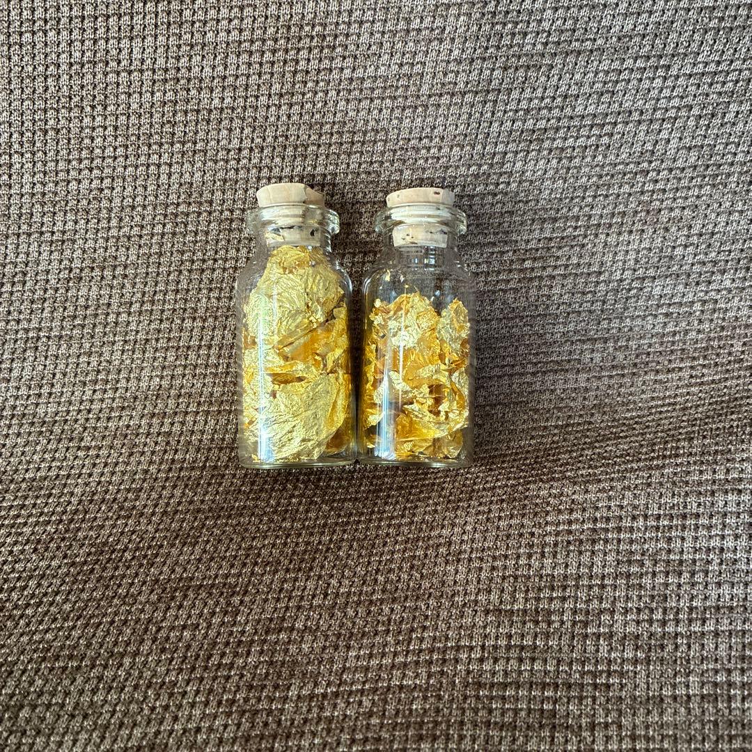 純金箔 2瓶 木製ボックスセット