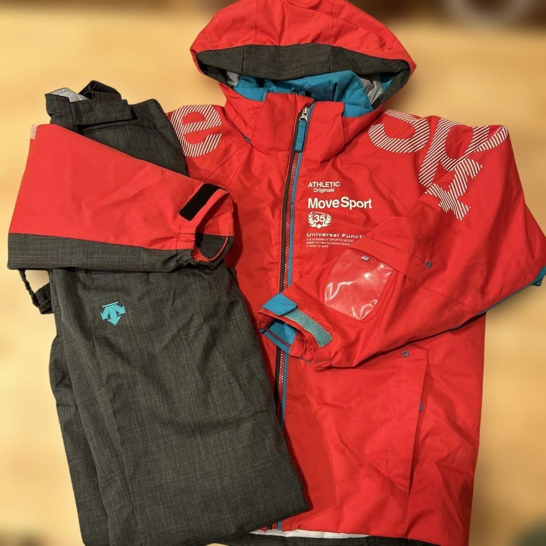 デサント　スキーウェア　上下セット　150 DESCENTE セットアップ