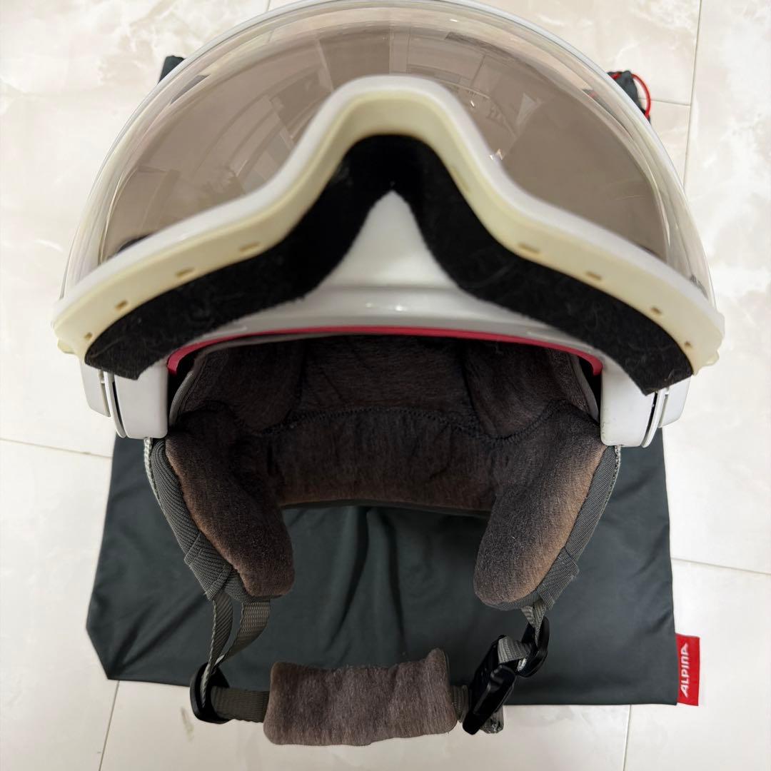 ALPINA アルピナ　スキースノーボード　バイザー　ヘルメット ALTO V
