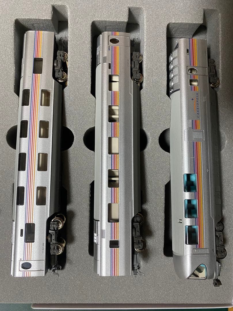 全車純正室内灯付き！　KATO 10-399 / 10-400 カシオペア