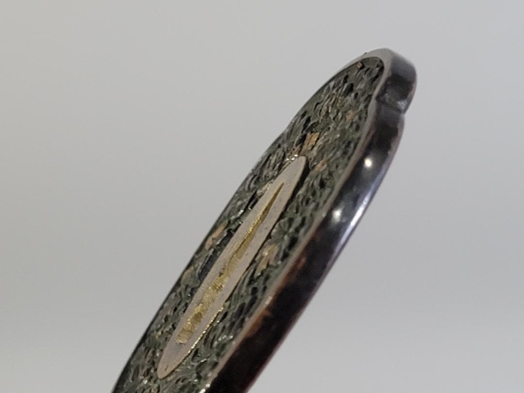 DT346 武具甲冑 刀の鍔 二件 吉宗他