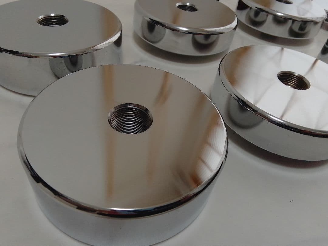 ノースディア 可変式ダンベル 約20kg セット クロームダンベル ①