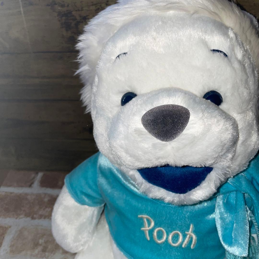 【美品】Pooh hand puppet プーさん　ハンドパペット　ぬいぐるみ