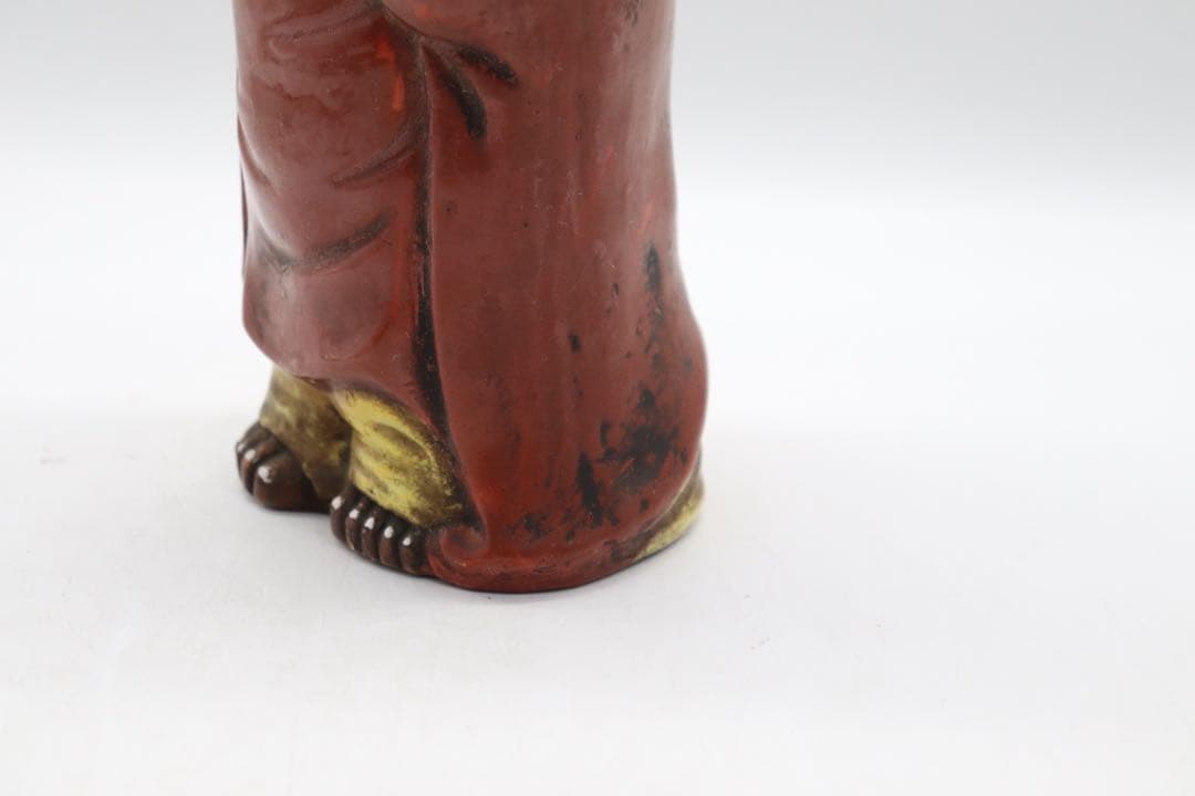 時代　九谷　焼達磨　置物　送料込み250826