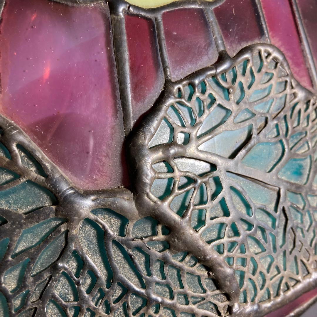 ステンドグラスランプ