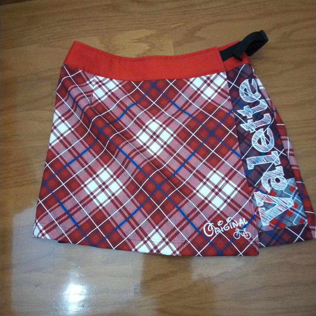 Valette サイクリングウェア 赤 チェック柄