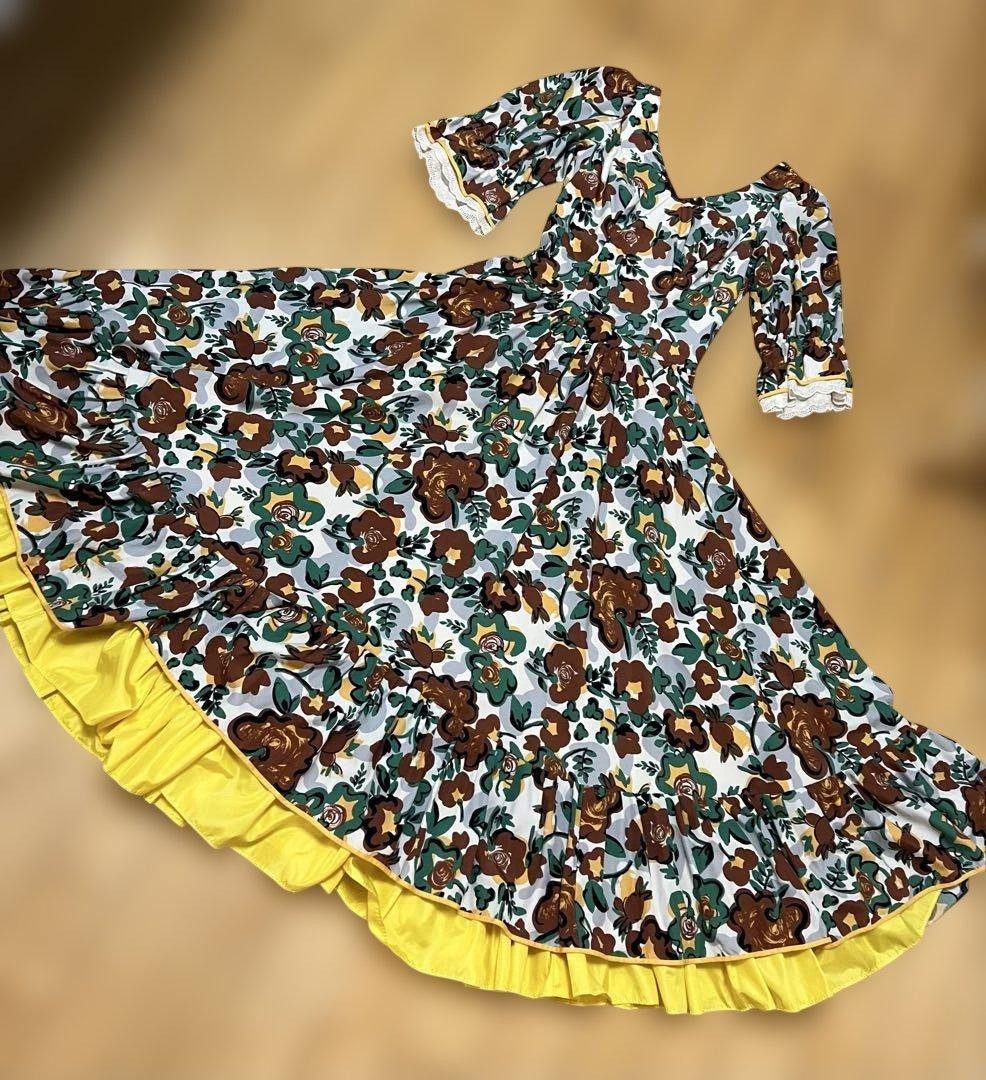 フラメンコ衣装ワンピース